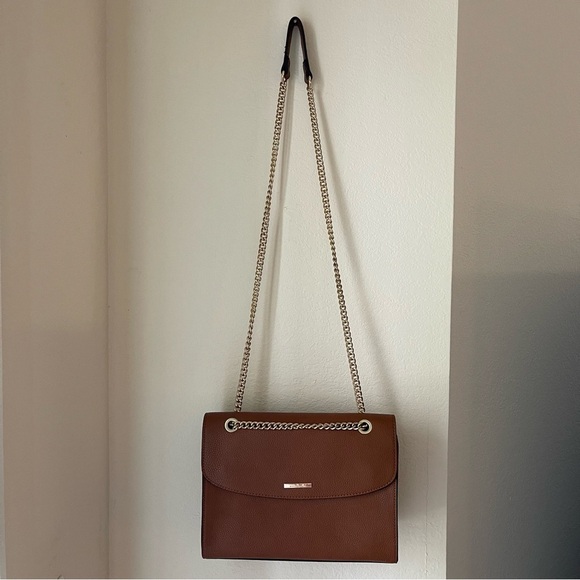 Simply Noelle Brown Faux Leather Shoulder/Crossbody Bag - Picture 2 of 16